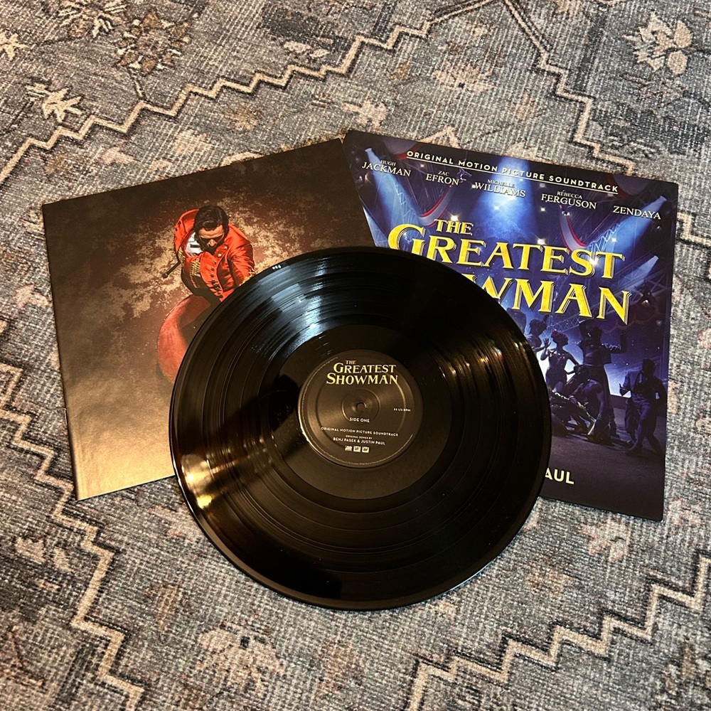 The Greatest Showman Vinyl Record - Black